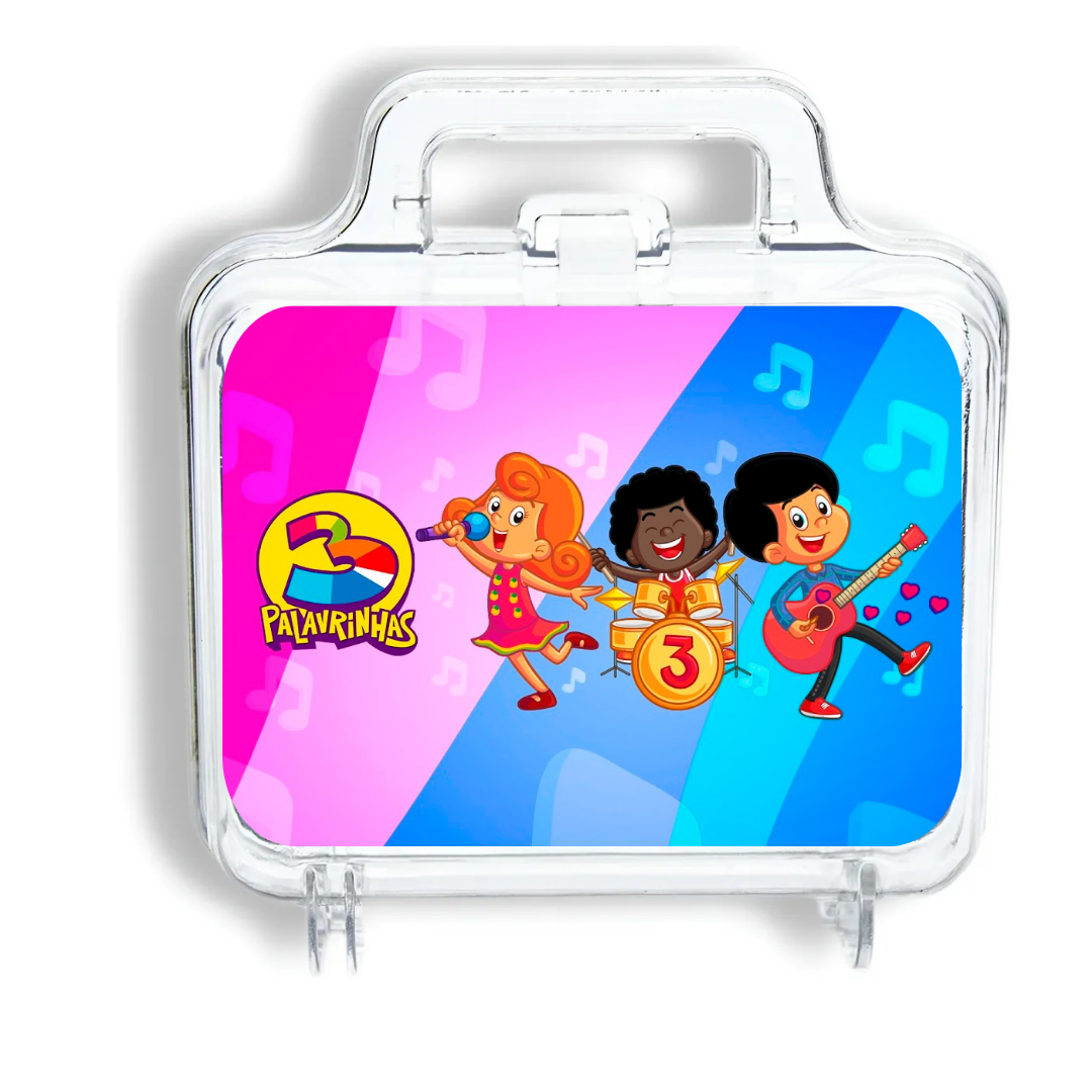 10 MALETAS PERSONALIZADAS TEMA 3 PALAVRINHAS