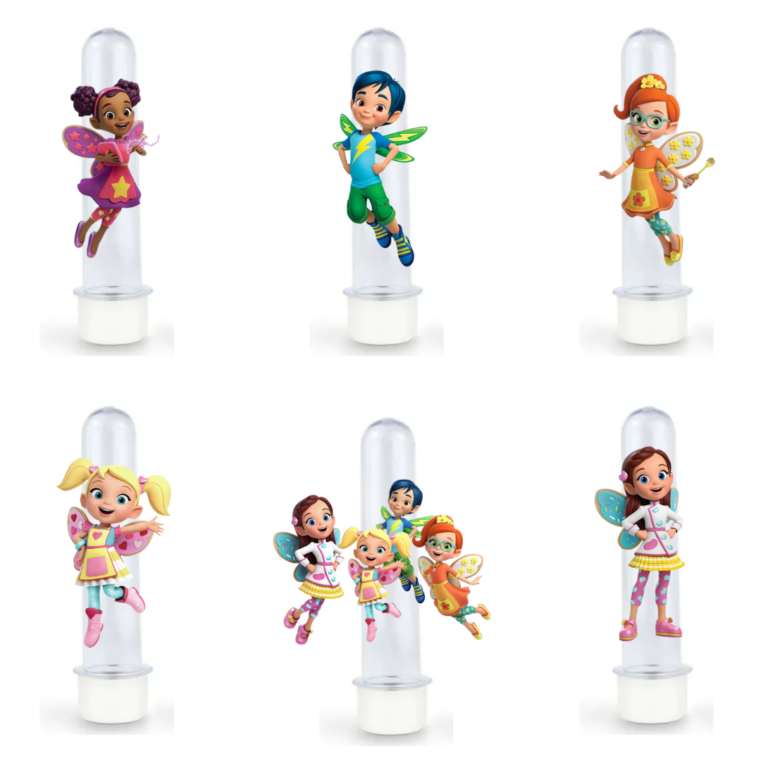 10 Tubetes Personalizados BUTTERBEAN'S CAFÉ