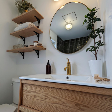 West Island Bathroom Contractor. Mid century modern bathroom contractor.