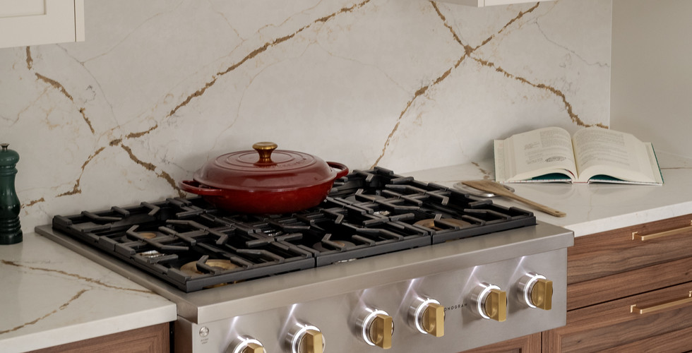 kitchen countertop made of quartz