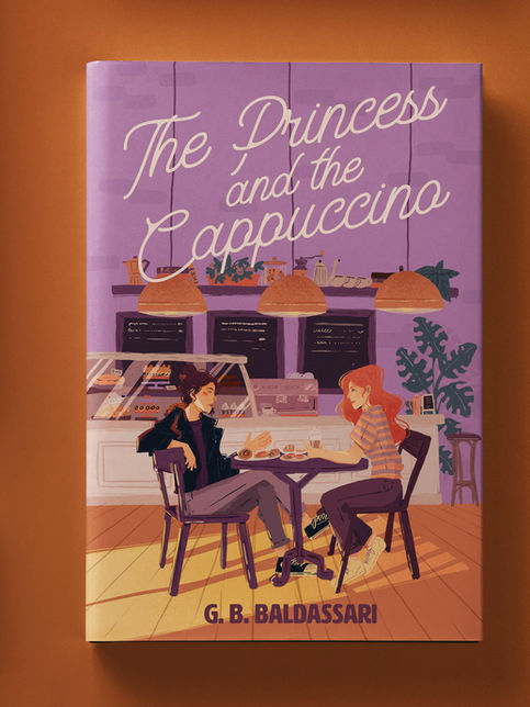 romance book cover illustration