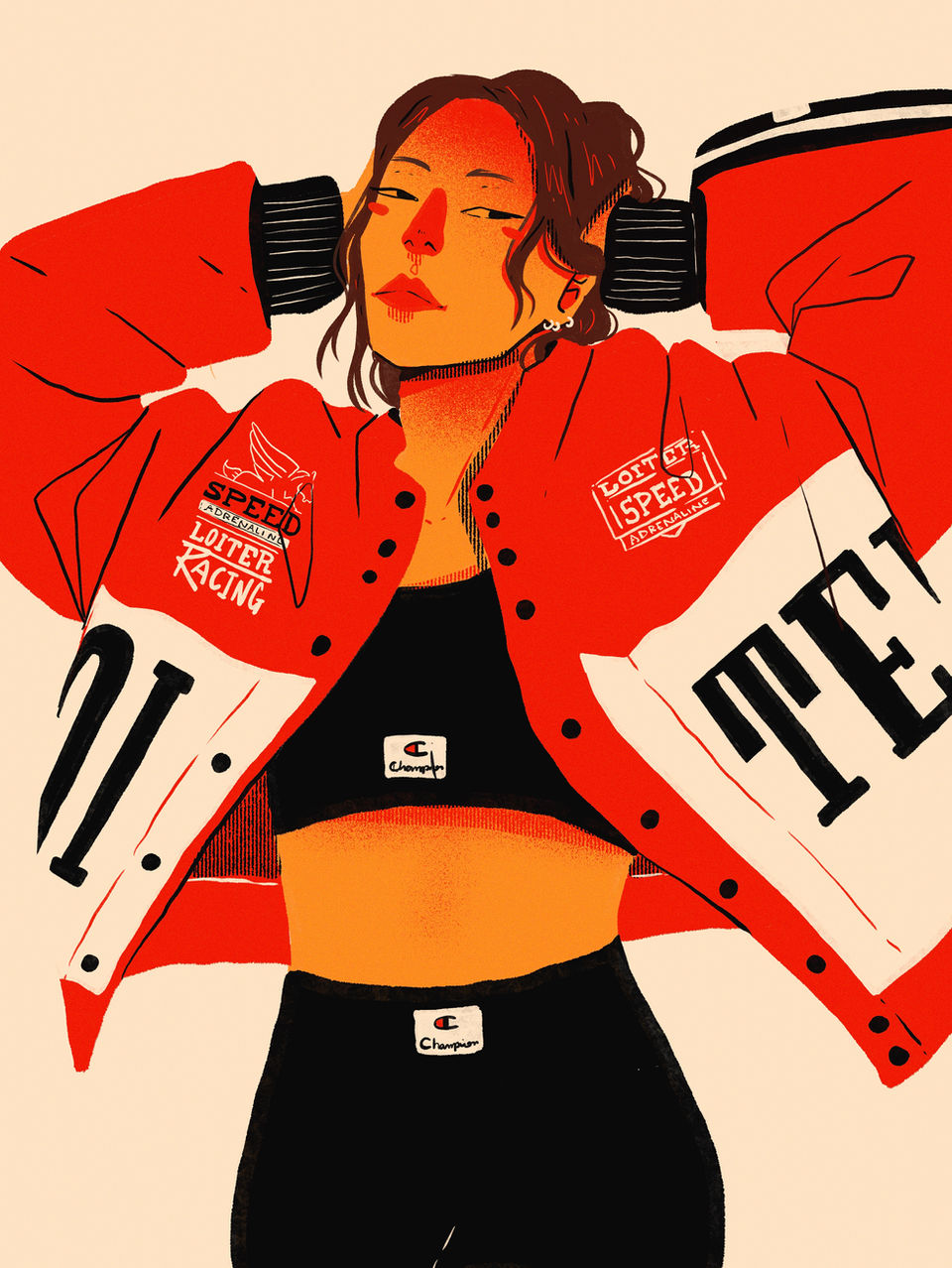 streetwear fashion girl