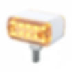 20 LED Dual Function Reflector Double Face Light - T-Mount - Clear lens
