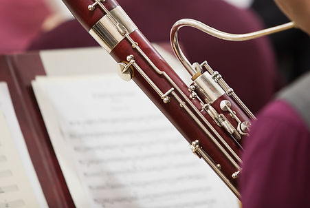 Person Playing Bassoon