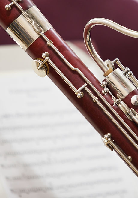 Person Playing Bassoon