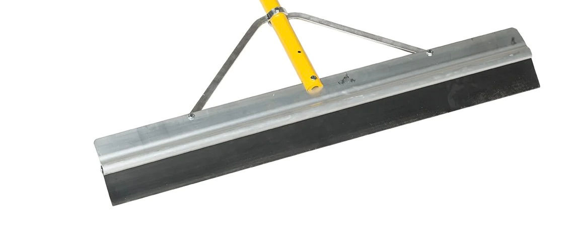 Aluminum Squeegee, Clamp style with AL-BRAC, Brace Kit included