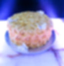 Yellow Rosette Cake