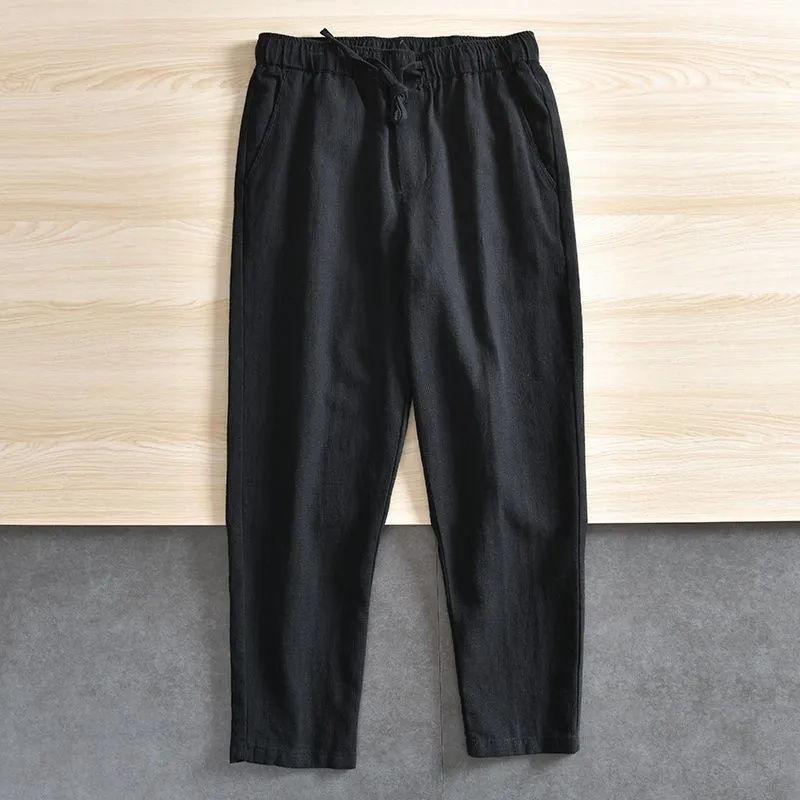 Thumbnail: Casual Linen Jogger Pants