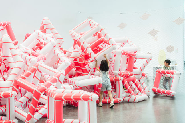 ‘A Thousand Tilting Shapes’, is open at Taoyuan Museum of Fine Art in Taiwan