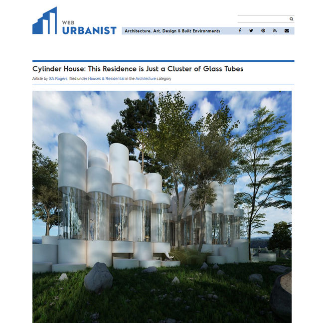 Cylinder House / Web Urbanist