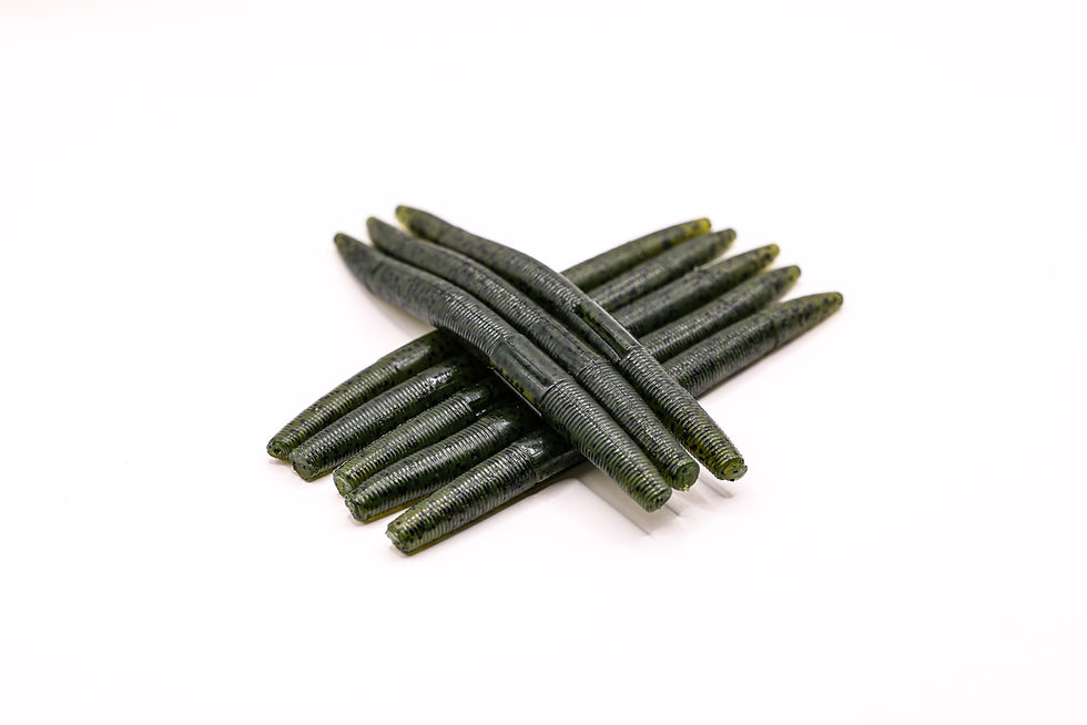 Watermelon 5" Slammin' Stick Soft Bait Small Grouping