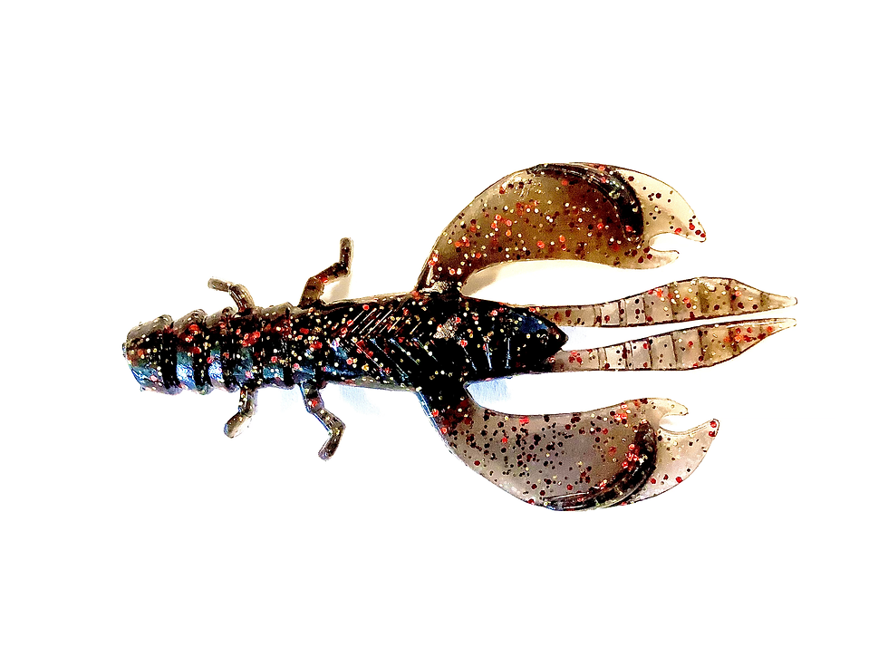 3.5" Hell Craw in Wildfire