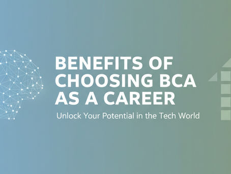 5 Benefits of Choosing BCA as a Career in India