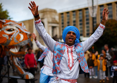 4 X 4 Bhangra, Bolton Diwali Diwali on the Square 2019. Image by Nick Clarke.