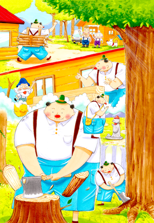 7巻 森のきこりは働き者