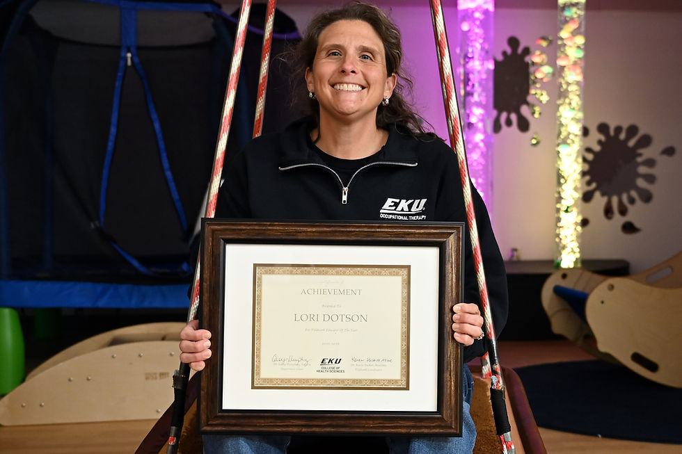 Dotson named 2026 EKU Fieldwork Educator of the Year