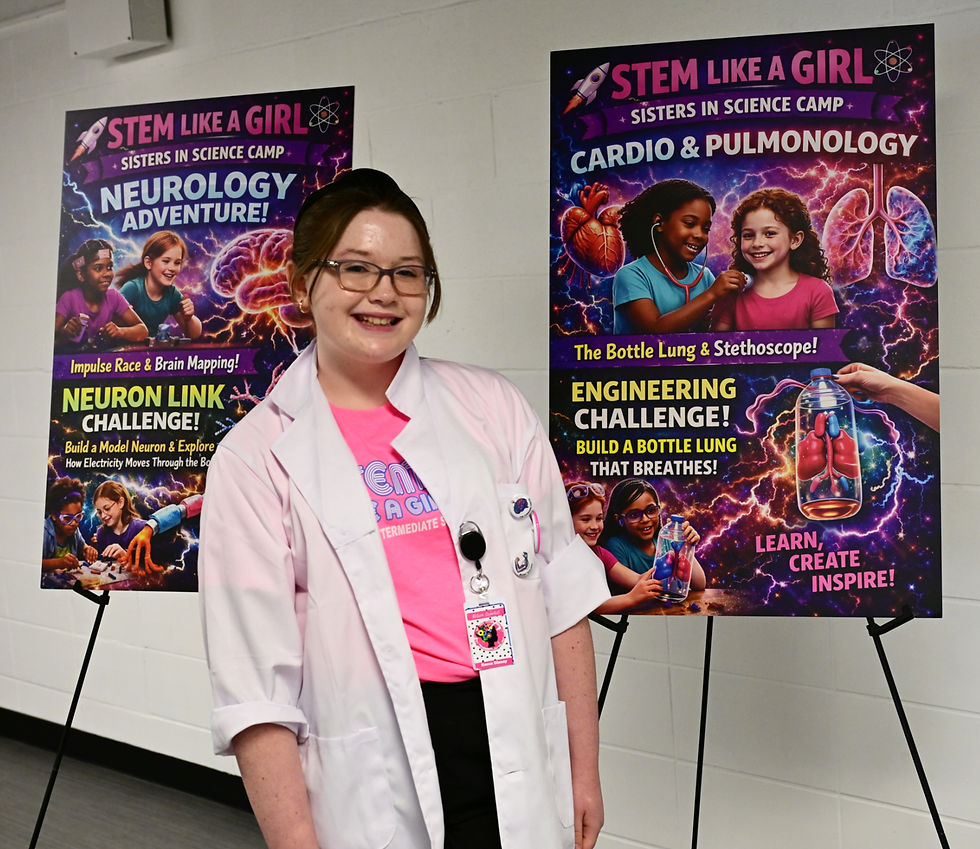 Koree Disney hopes to be a doctor so the camp was especially exciting for her.