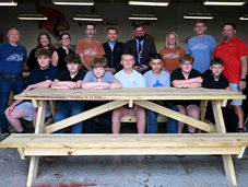 Building Community: RDC students build picnic tables for Farmers' Market