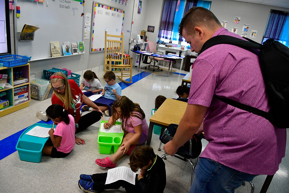 Myles Young from KDE was in Clark County filming for a media campaign on absenteeism.