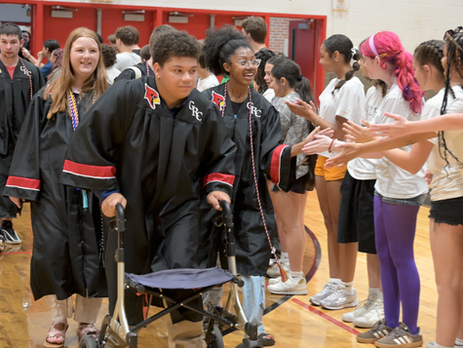 Senior Walkthrough is full-circle moment