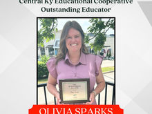 Sparks named CKEC Educator of the Year