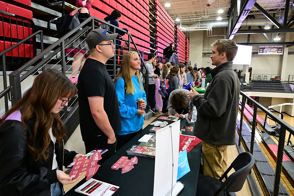 Forty colleges, universities, training programs, military recruiters and career professionals gathered at GRC for the College & Career Fair.