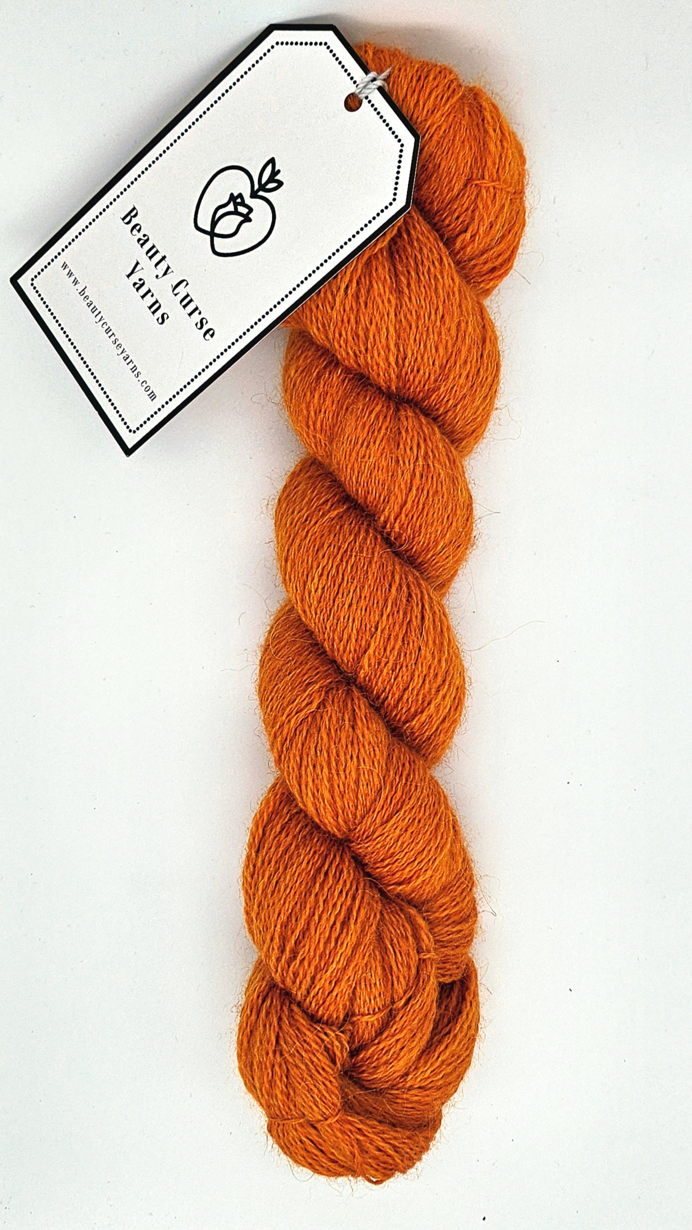 Lace - Baby Alpaca 2 Ply - Scandalous Saffron