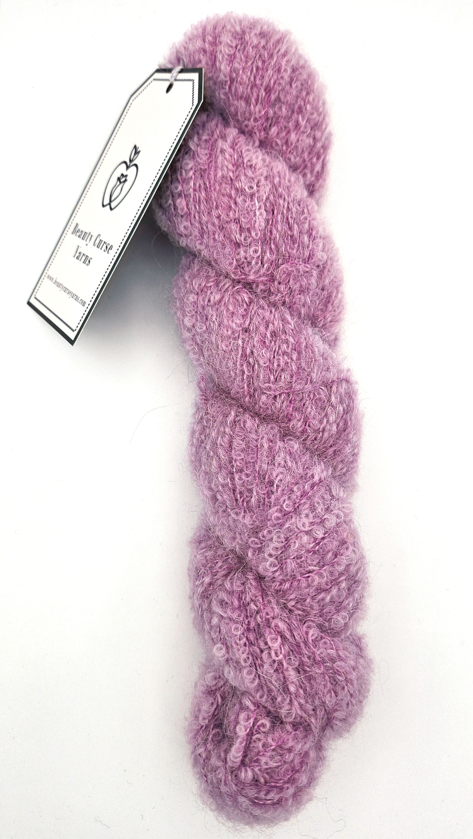 Worsted - Alpaca Boucle 1 Ply - Blushing Yeti