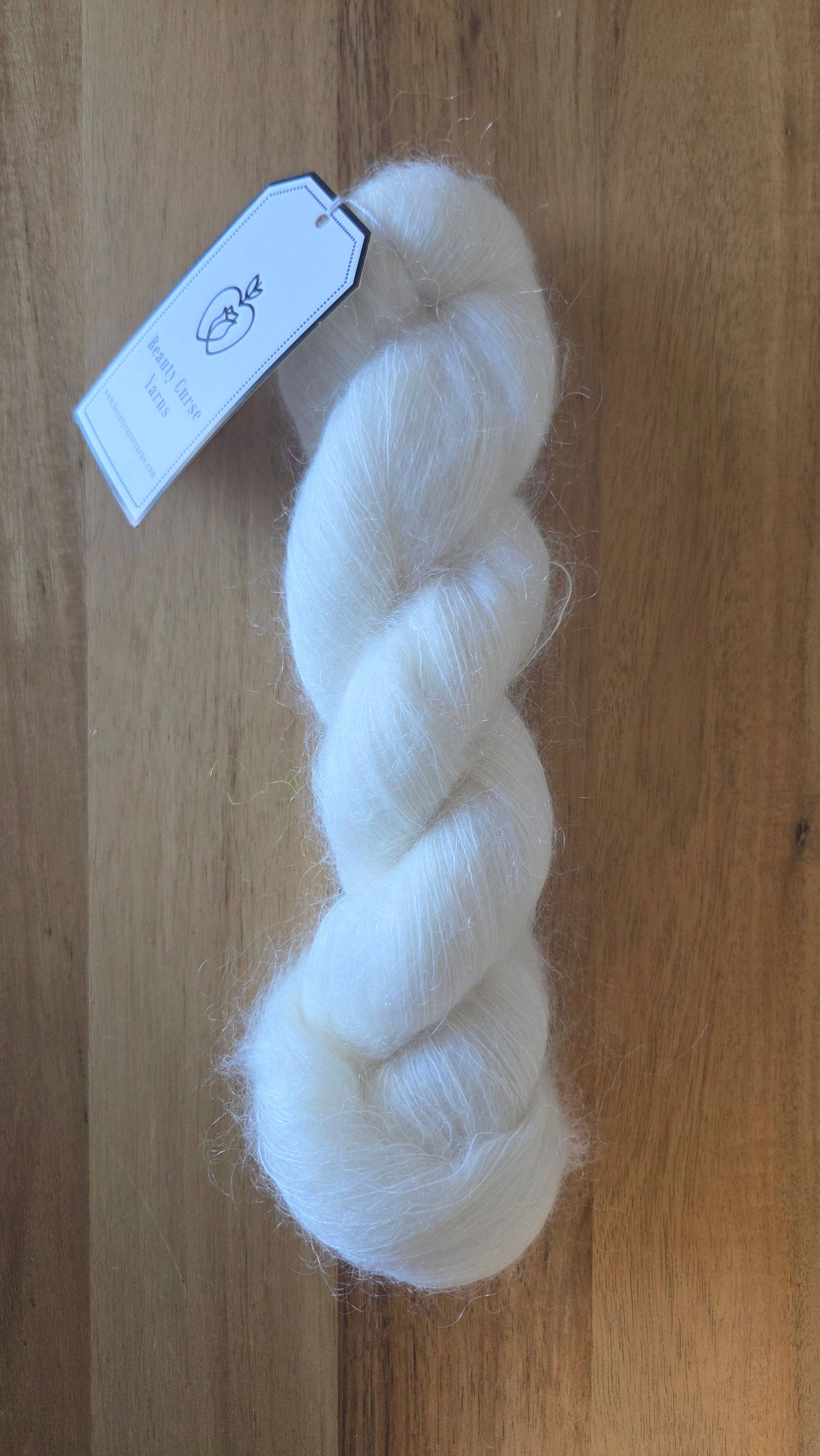 Lace - Mohair & Nylon 1 Ply - Natural