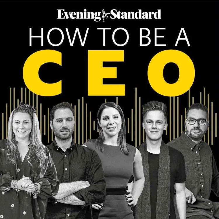 Podcast CEO thumbnail image featuring Anne Wojcicki and other guests/hosts.