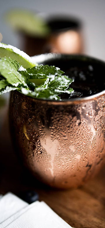 Caramel Apple Mule Cocktail