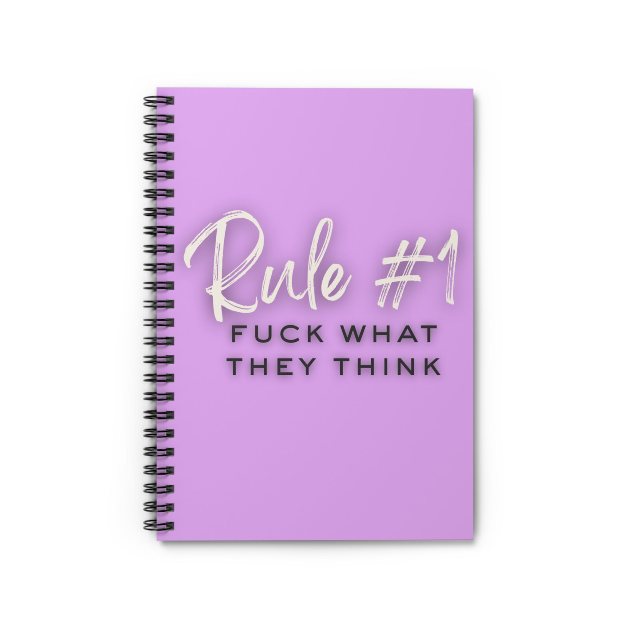  "Rule # 1" Inspirational Journal- Spiral Notebook 