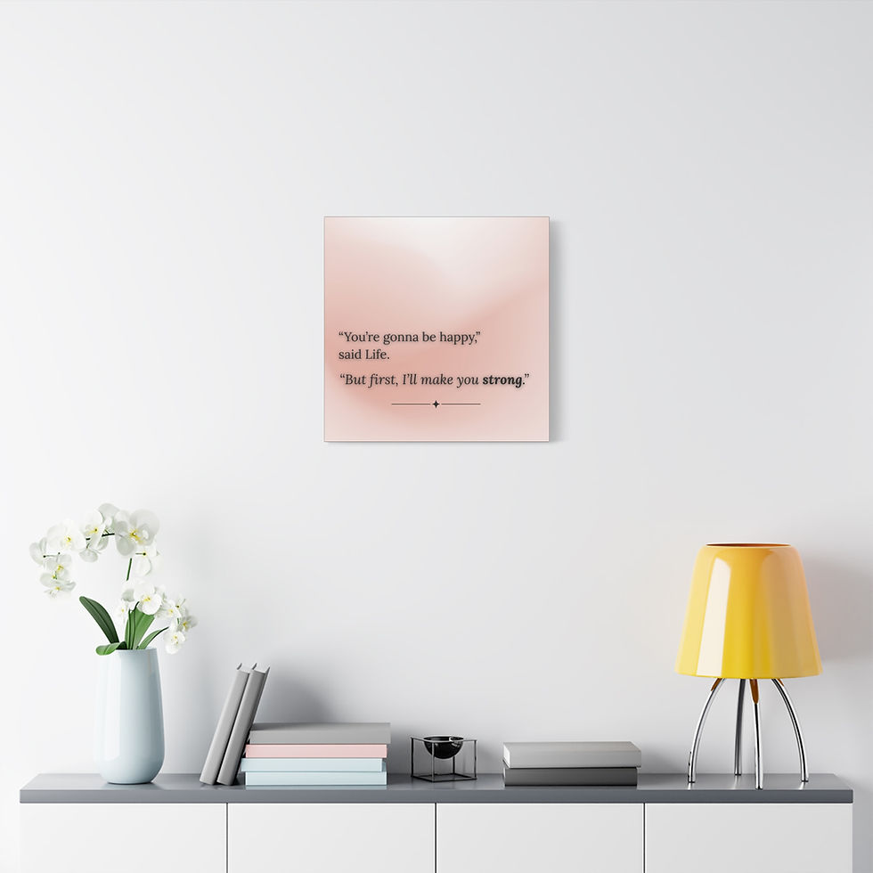 Thumbnail: Inspirational Strength Quote – You’ll Be Strong Before You’re Happy