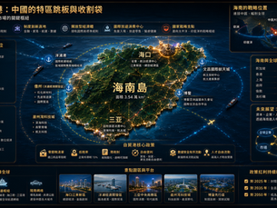 海南自由貿易港持續推動重大建設,同時推出一系列制度改革,包括加工增值超過30%的貨物在符合政策條件下可免徵進口關稅、企業所得稅15%、符合條件的高端及緊缺人才個人所得稅最高15%,以及自由貿易帳戶(EF/EFT帳戶)等金海南自貿港發展規劃圖 融制度創新。