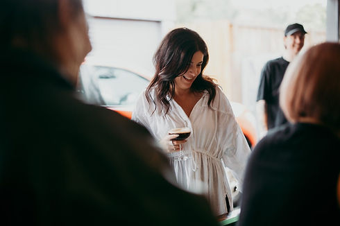 Wedding recovery catering in Melbourne with cocktails roaming finger foods and canapés