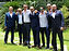 photo de groupe les témoins du marié