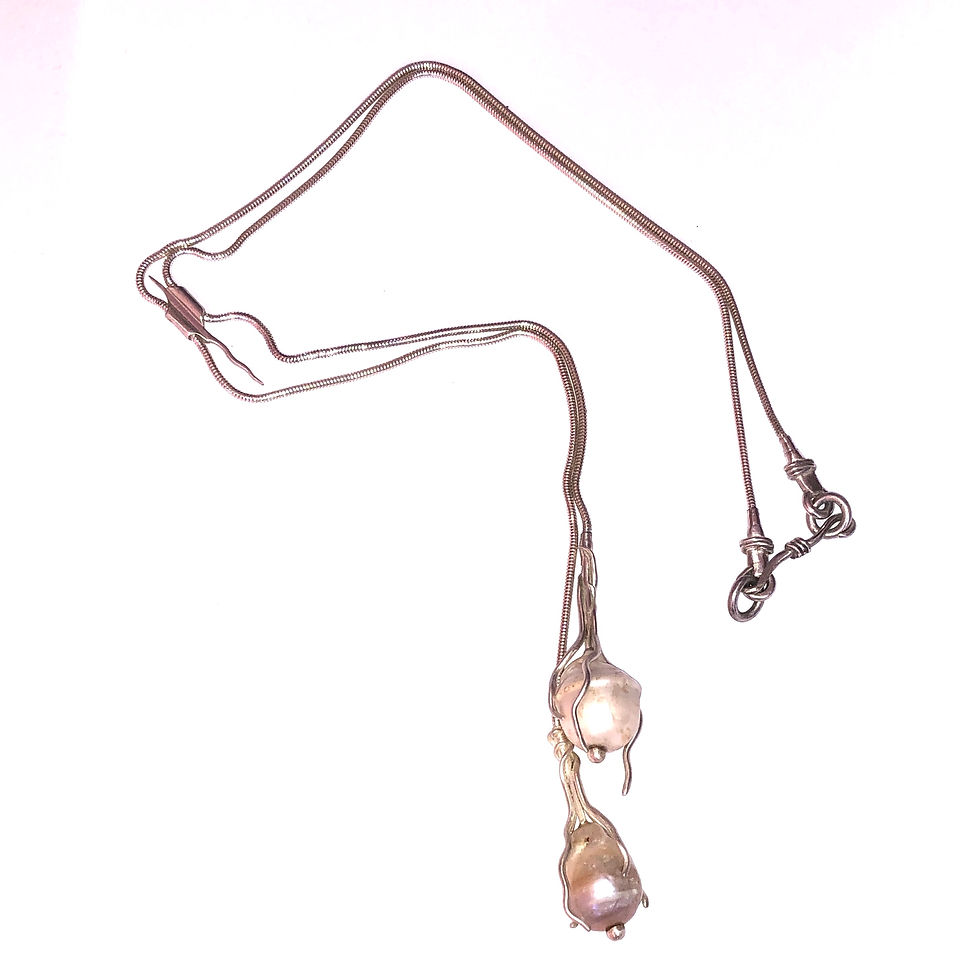 Baroque Pearl Lariat