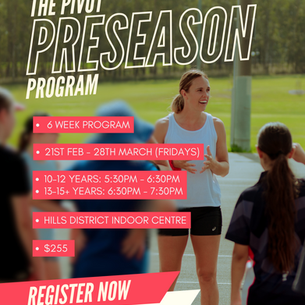 Join the PIVOT Preseason Program with Paige Hadley!