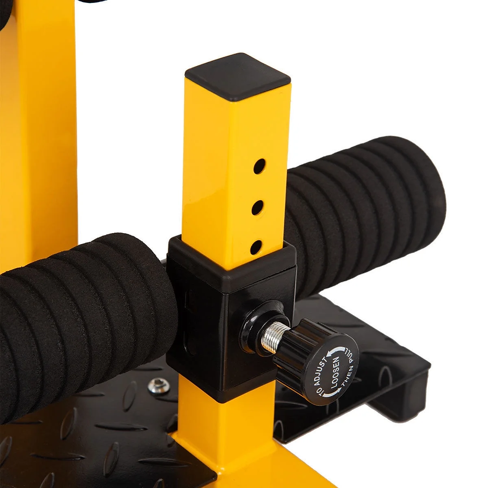 Thumbnail: 3-In-1 Sissy Squat Push up Ab Workout Home Gym Sit up Machine Height Adjustable