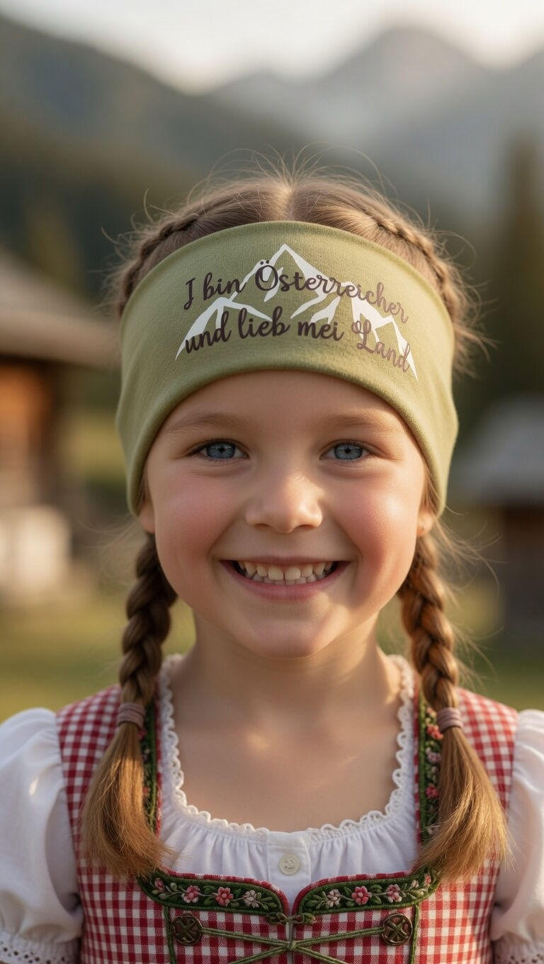 Miniaturbild: GIPFELSTÜRMER Kinderstirnband „I BIN ÖSTERREICHER“
