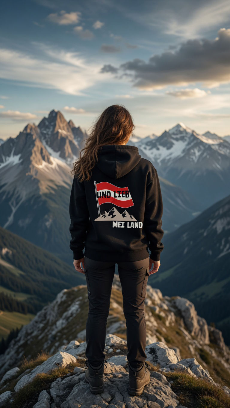 JULIA- Hoodie Damen „I BIN ÖSTERREICHER“