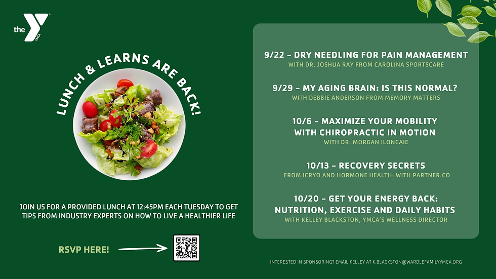 Lunch & Learn Schedule