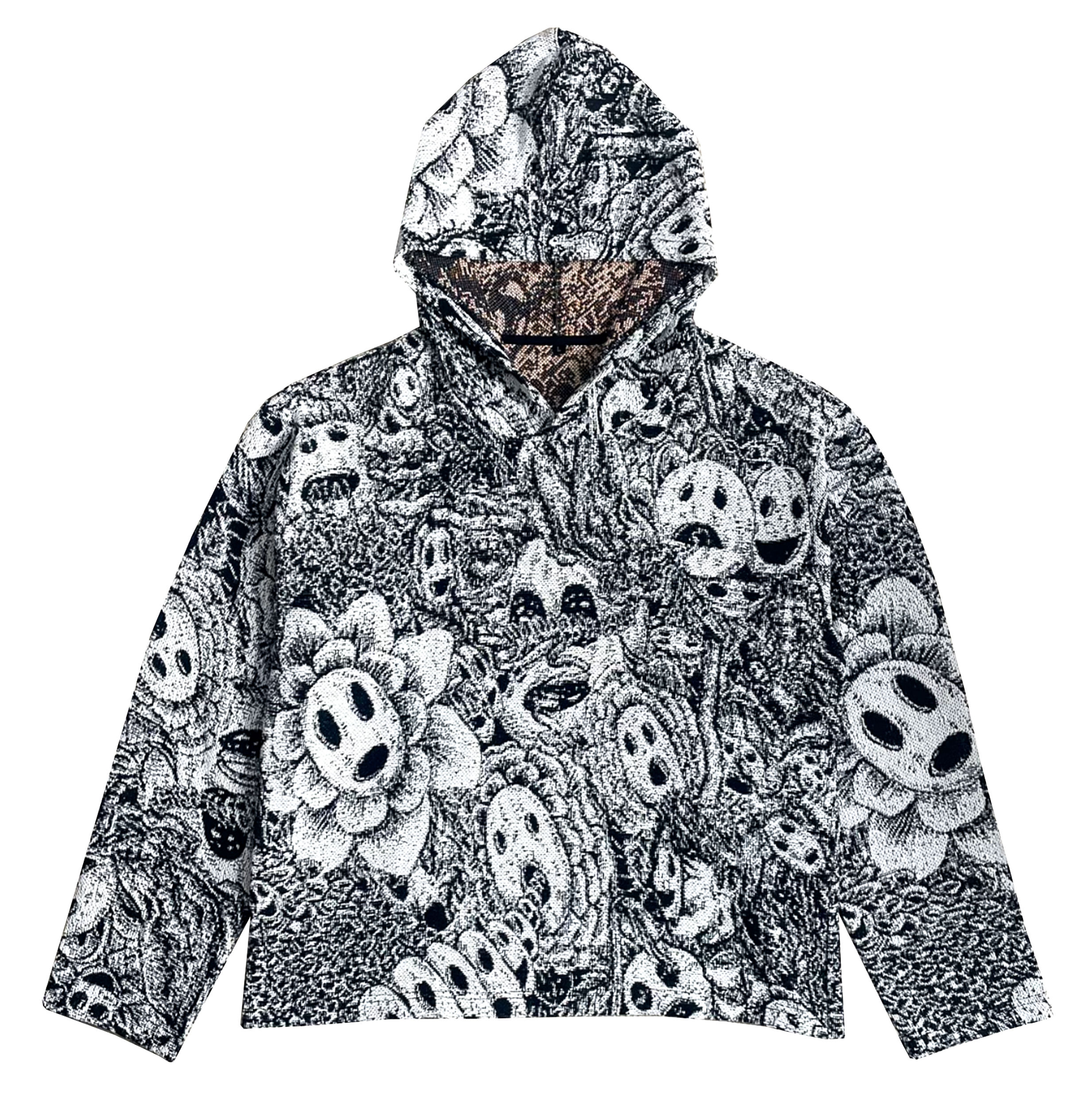 Mask Garden Woven Hoodie