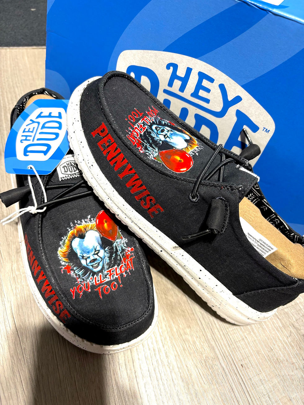 Custom Personalized Penny wise Hey dudes