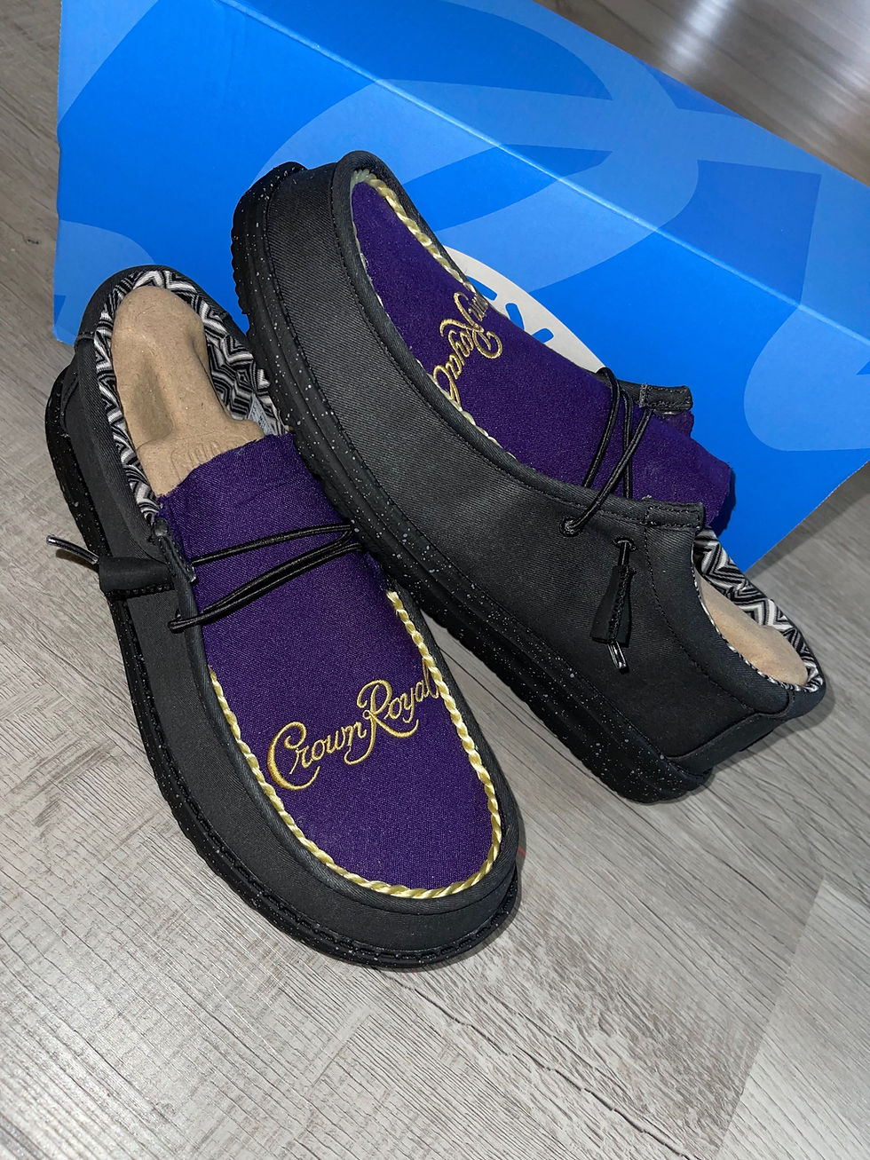 Custom Personalized Crown Royal Hey dudes