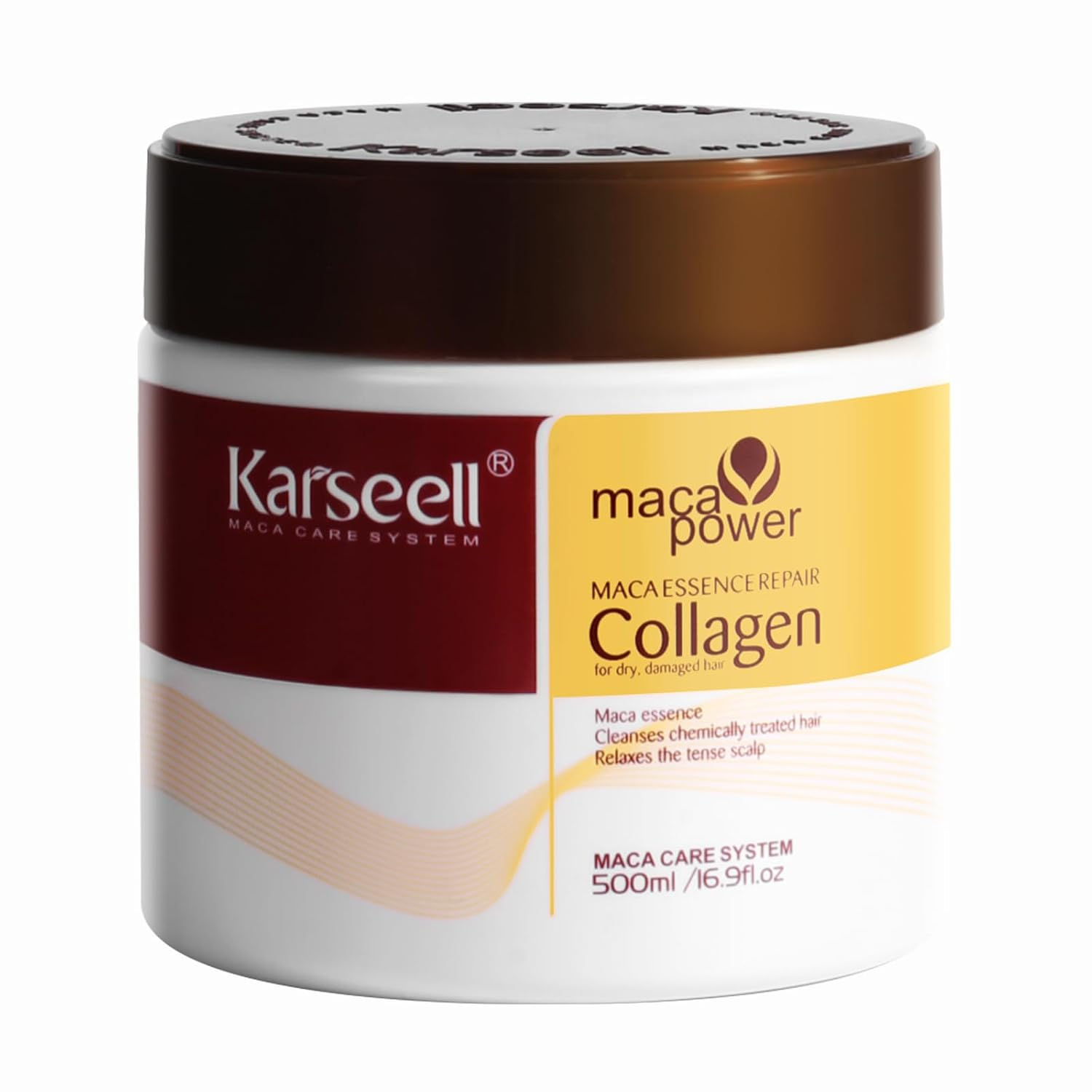 Karseell Collagen Hair Treatment Deep Repair All Hair Types 16.90 oz 500ml