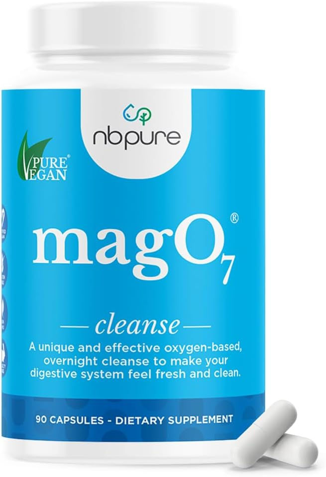 nbpure MagO7 - Natural Colon Cleanse & Detox | Occasional Constipation Relief, S