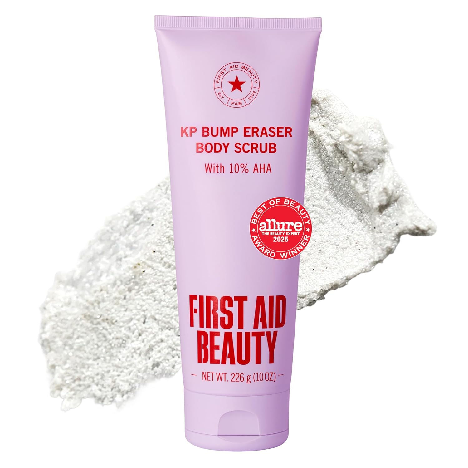 First Aid Beauty KP Bump Eraser Body Scrub with 10% AHA - Dermatologist-Tested K