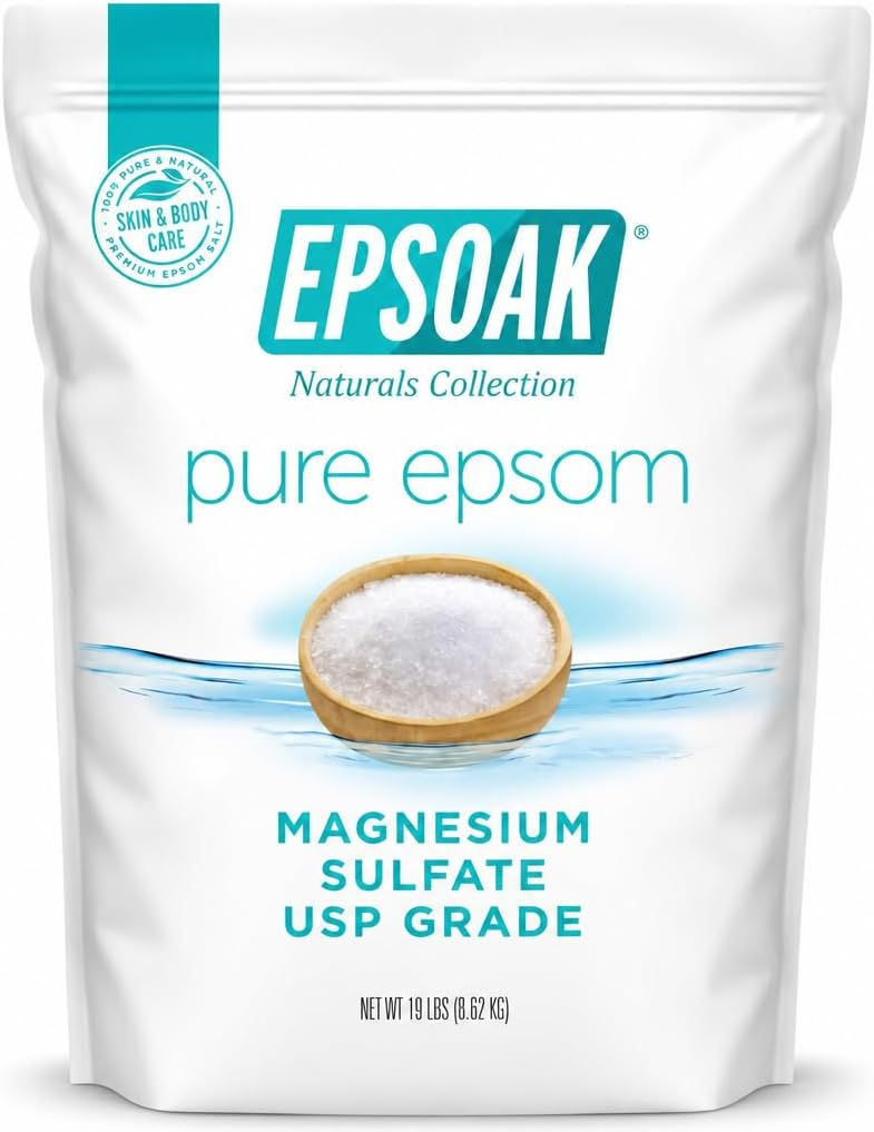 Epsoak Epsom Salt 19 lb. Magnesium Sulfate USP
