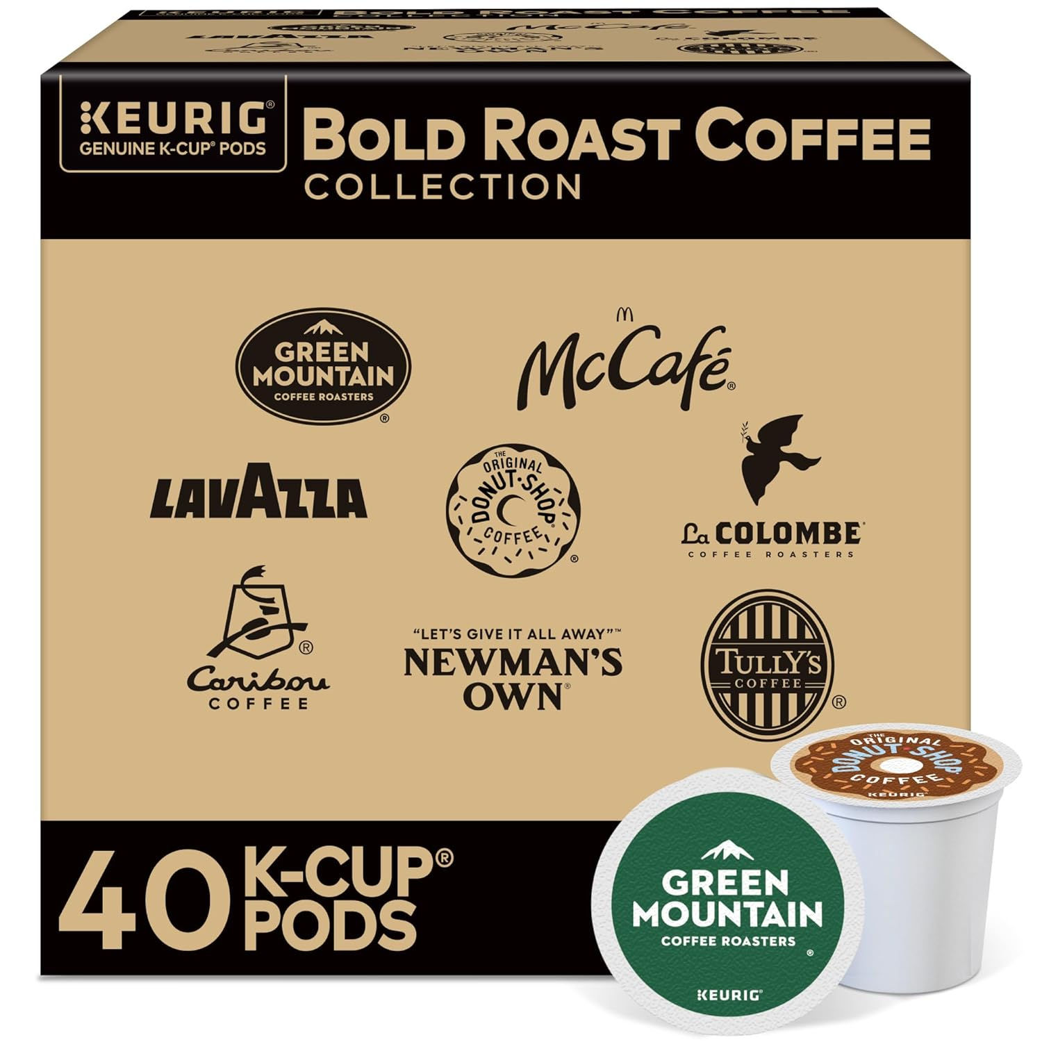 Keurig® Bold Roast Coffee Collection Variety Pack, Keurig Single Serve K-Cup Pod